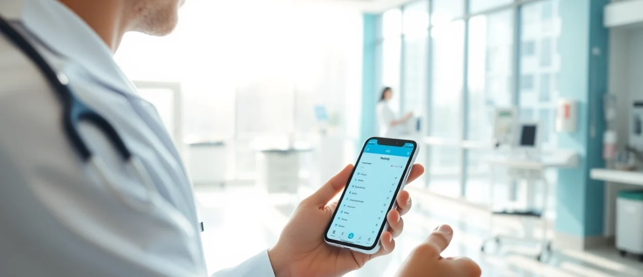 Manage medications efficiently with eprescription apps for android in a modern hospital setting.